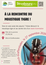 Stand - À la rencontre du moustique tigre ! Illkirch, 27 septembre 2026